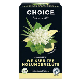 CHOICE®  Weißer Tee "Holunderblüte"